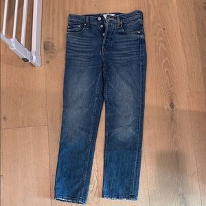 MOTHER Women's Straight Leg Jeans - Blue